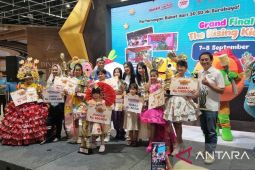Pelajar SD Surabaya unjuk gigi di ajang The Rising Kids 2024