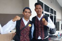 Pebiliar Irawan/Sugiarto sumbang emas pertama untuk Bali pada PON