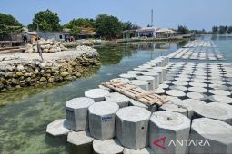 Kepulauan Seribu rencanakan bangun tiga tanggul sebagai upaya untuk cegah abrasi