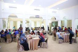 Pj Bupati Aceh Besar jamu atlet Kurash dengan "kuah belangoeng"