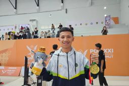 Hafidz menyumbang medali emas kedua untuk Jabar dari hapkido