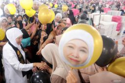 Kunjungan Khofifah Indar Parawansa di Bojonegoro