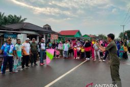 Pemdes Batubetumpang gelar jalan sehat bersama masyarakat semarakkan HUT Ke-79 RI