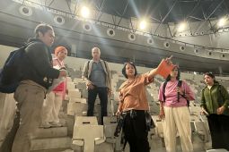 Persani tinjau  Indonesia Arena untuk Kejuaraan Senam Dunia 2025