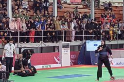 Pesilat putri Babel Atika Sani amankan emas setelah kalahkan Jabar