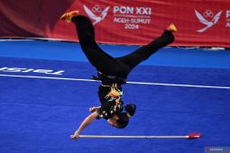 Patricia Geraldine sumbang emas kedua bagi kontingen wushu Indonesia