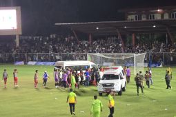 Laga Aceh vs Sulteng ricuh, pemain pukul wasit