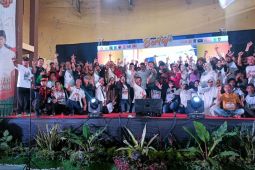 Polres OKU beri pengamanan  deklarasi paslon pilkada