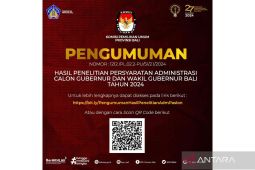 KPU nyatakan persyaratan Koster-Giri dan Mulia-PAS lengkap