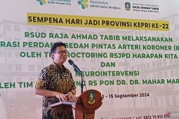 Menkes remiskan operasi by pass jantung dan sistem saraf di RSUD Kepri