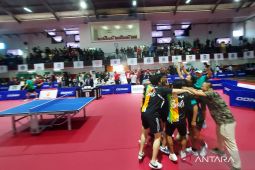 Bali cetak sejarah raih medali emas tenis meja perdana dari ganda campuran