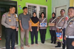 Satlantas Polres Simalungun kunjungi purnawirawan dan warakawuri