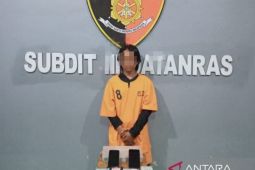 Seorang residivis kembali ditangkap usai gasak kontrakan di Pangkalpinang, akui hasil curian untuk beli sabu dan main judol