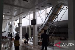 Talang air lapangan tembak PON di Aceh ambruk  karena ini