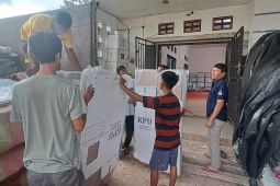 KPU Bangka Selatan terima logistik kotak suara untuk Pilkada 2024