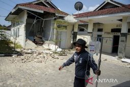 Dampak gempa kertasari Kabupaten Bandung