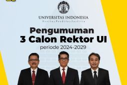 UI tetapkan tiga calon rektor periode 2024-2029 yang lolos seleksi
