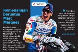 Kemenangan beruntun Marc Marquez