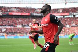 Gol di penghujung laga Boniface antarkan Leverkusen amankan 3 poin