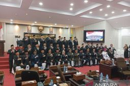 25 anggota DPRD Belitung periode 2024-2029 resmi dilantik