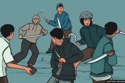 Polres Tangerang Kota amankan delapan remaja hendak tawuran bawa sajam
