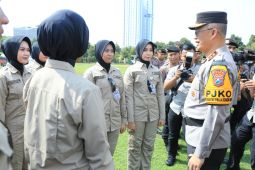 Polda Jatim terjunkan 113 personel jadi "walpri" pada Pilkada 2024