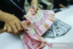 Kurs Rupiah Jumat naik 20 poin jadi Rp15.852 per dolar AS