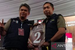 Massa pendukung JTP-Dens optimistis angka 2 pesan kemenangan