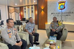 Kalapas Sungailiat sambangi Kapolres Bangka