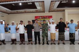 Polresta Denpasar deklarasi damai dukung pengamanan Pilkada 2024