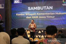 Kanwilkumham Jatim: Kesadaran perlindungan KI cukup tinggi