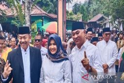 Dua calon bupati kompak sambut Boby Nasution di Mandailing Natal