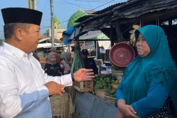 Petahana Hendy awali kampanye Pilkada Jember dengan blusukan ke pasar