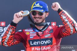 Hasil Sprint race MotoGP Indonesia 2024: Bagnaia raih kemenangan di Mandalika