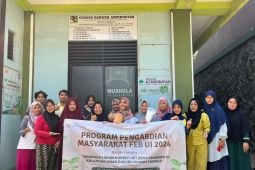 UI dukung "net zero emission" dengan ajarkan warga Depok berkebun dan olah sampah organik