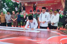 Deklarasi kampanye damai, tiga paslon di Abdya bersatu untuk Pemilu aman