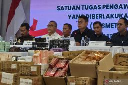 BPOM dan Kemendag amankan 415 ribu buah kosmetik impor ilegal