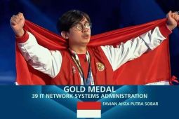 Alumnus SMKN 1 Cimahi meraih emas World Skills Competition2024