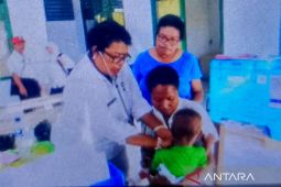 Layanan vaksinasi-imunisasi anak di Biak Numfor capai 85,5 persen