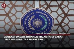 Edukasi dasar jurnalistik ANTARA sasar lima Universitas di Kalbar