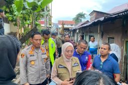 Pj Wali Kota Jambi tinjau lokasi tembok sekolah roboh