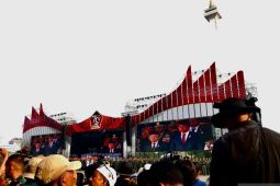 TNI memperingati HUT Ke-79 terpusat di Monas, libatkan 100.000 prajurit