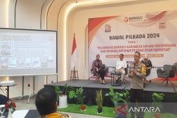Satgas Humas Polda Kalsel kolaborasi Bawaslu kawal Pilkada 2024