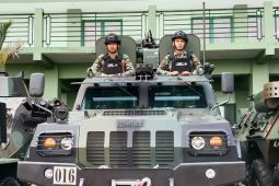 Upacara HUT ke- 79 TNI di Kalimantan Barat