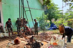 Satgas TMMD bangun 3 sumur bor penuhi kebutuhan warga Ciandam