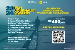 Pendaftaran tinggal sebulan lagi, PLN ajak Jurnalis berpartisipasi dalam ajang PLN Journalist Award 2024