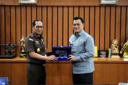 Kakanwil Kemenkumham Banten lakukan audiensi dengan Kejati Banten