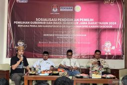 KPU Jabar sosialisasi tingkatkan kesadaran politik di Bogor