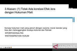 Akademisi nilai hukuman mati tidak berikan efek jera