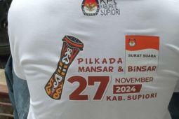 KPU Supiori tetapkan dua kali debat pasangan calon bupati dan wakil bupati